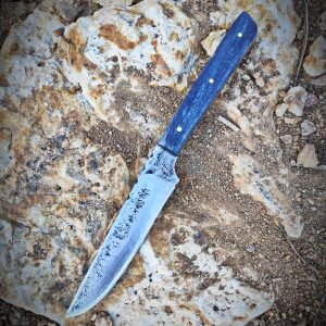 Couteau en Os de chameau teinté